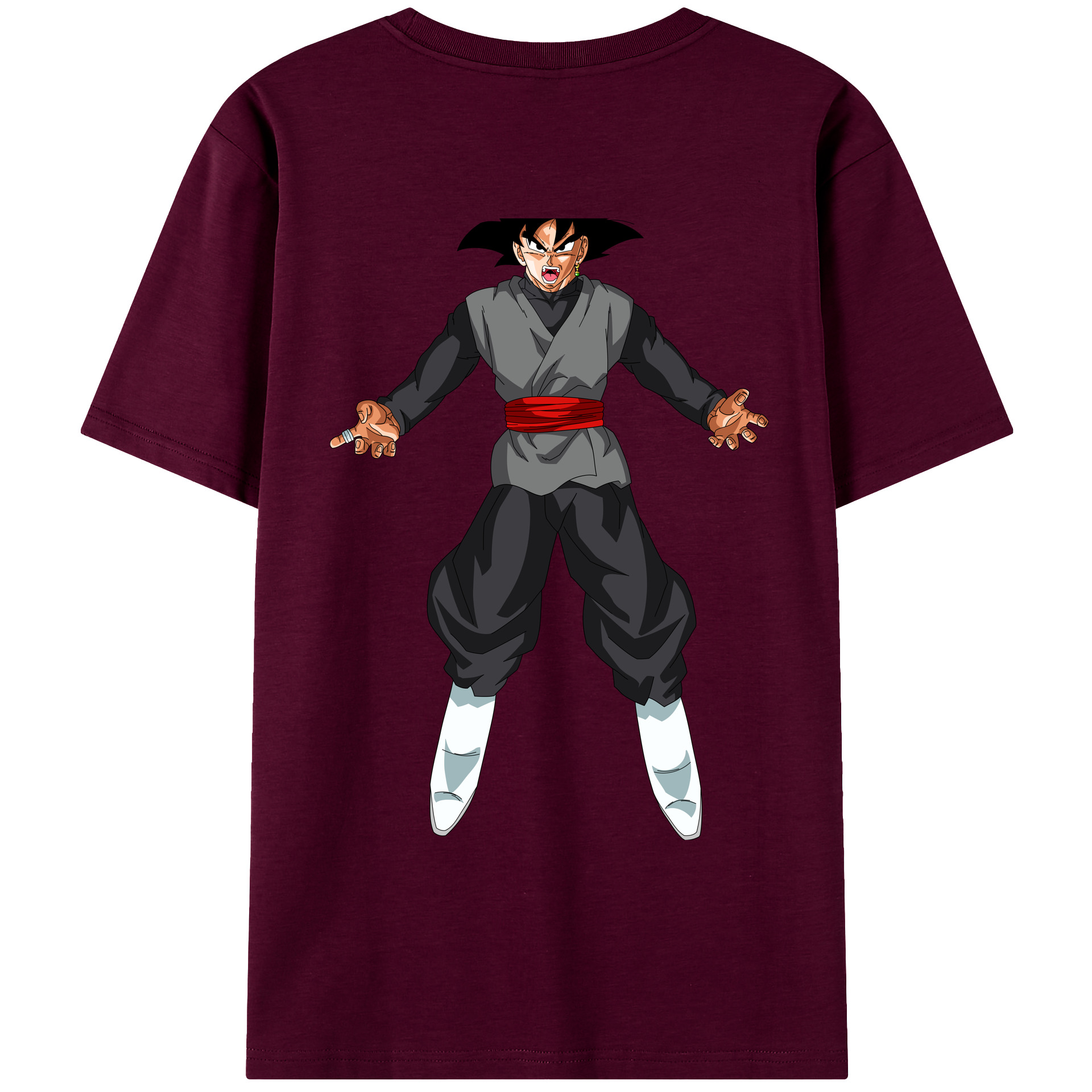 （画像用） ドラゴンボール ベジータ四世（Bejīta Yonsei）DRAGON BALL Vegeta IV レディース半袖Tシャツ(バックプリント)